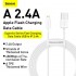 Кабель USB BASEUS Superior Series Fast Charging, USB - Lightning, 2.4А, 1.5 м, белый Кабель USB BASEUS Superior Series Fast Charging, USB - Lightning, 2.4А, 1.5 м, белый