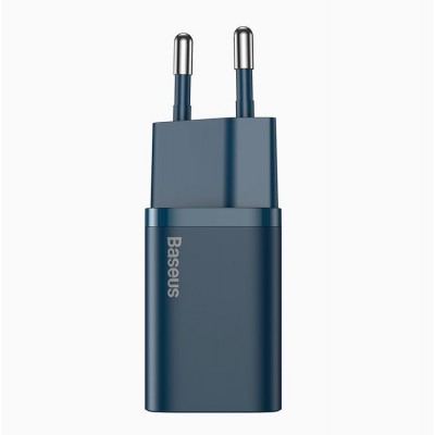 Зарядное устройство BASEUS Super Si USB-C, 3A, 20W, синий Зарядное устройство BASEUS Super Si USB-C, 3A, 20W, синий