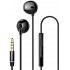 Проводные наушники BASEUS H06 Encok, Jack 3.5mm, черный Проводные наушники BASEUS H06 Encok, Jack 3.5mm, черный
