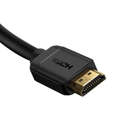 Кабель HDMI BASEUS High Definition Series, 4KHDMI - 4KHDMI, 0,75 м, черный Кабель HDMI BASEUS High Definition Series, 4KHDMI - 4KHDMI, 0,75 м, черный