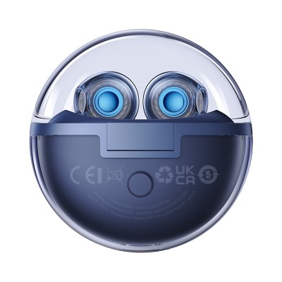 Беспроводные наушники BASEUS E5x(Overseas Edition), Bluetooth, синий Беспроводные наушники BASEUS E5x(Overseas Edition), Bluetooth, синий