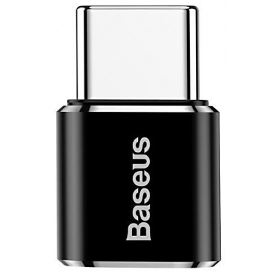 Переходник/Адаптер BASEUS Male OTG, MicroUSB - Type-C, 2.4А, черный Переходник/Адаптер BASEUS Male OTG, MicroUSB - Type-C, 2.4А, черный