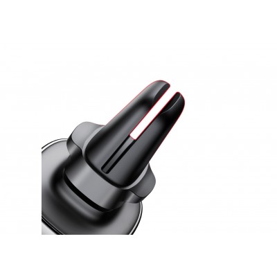 Автомобильный держатель BASEUS Privity, магнитный, черный, на воздуховод, компактный, кожаный Автомобильный держатель BASEUS Privity, магнитный, черный, на воздуховод, компактный, кожаный