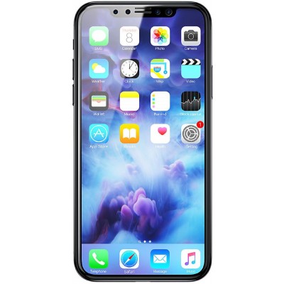 Защитное стекло BASEUS SGAPIPHX-TG01 для iPhone X/XS/11 Pro, 0.23mm, прозрачный+черная рамка Защитное стекло BASEUS SGAPIPHX-TG01 для iPhone X/XS/11 Pro, 0.23mm, прозрачный+черная рамка