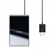 Беспроводное зарядное устройство BASEUS Card Ultra-thin, 2A, 15W, черный
