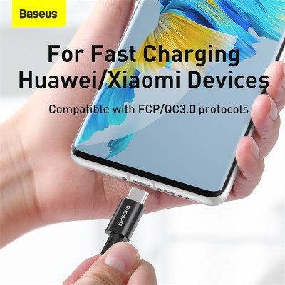 Кабель USB-C BASEUS Superior Series Fast Charging, Type-C - Type-C, 100W, 1 м, черный Кабель USB-C BASEUS Superior Series Fast Charging, Type-C - Type-C, 100W, 1 м, черный