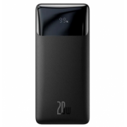 Портативный аккумулятор BASEUS Bipow Digital Display 20W, 3A, 10000 мА⋅ч, черный