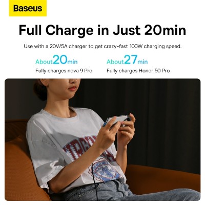 Кабель USB BASEUS MVP 2 Elbow-shaped Fast Charging, USB - Type-C, 100W, 1 м, черный+синий, угловой Кабель USB BASEUS MVP 2 Elbow-shaped Fast Charging, USB - Type-C, 100W, 1 м, черный+синий, угловой