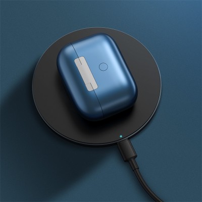 Беспроводные наушники BASEUS SIMU S1 Pro, Bluetooth, 40 мАч, синий Беспроводные наушники BASEUS SIMU S1 Pro, Bluetooth, 40 мАч, синий