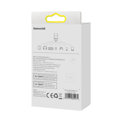 Переходник/Адаптер BASEUS BA04, черный Переходник/Адаптер BASEUS BA04, черный