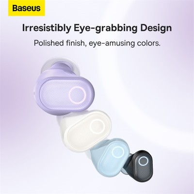 Беспроводные наушники BASEUS Bowie WM05, Bluetooth, 35 мАч, черный Беспроводные наушники BASEUS Bowie WM05, Bluetooth, 35 мАч, черный