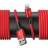 Кабель USB BASEUS Special Data Cable for Backseat (USB to iP+Dual USB), 3A, красный Кабель USB BASEUS Special Data Cable for Backseat (USB to iP+Dual USB), 3A, красный