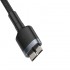 Кабель USB BASEUS Cafule cable USB3.0 Male TO Micro-B, USB3.0 - Micro-B, 2А, 1 м, темно-серый Кабель USB BASEUS Cafule cable USB3.0 Male TO Micro-B, USB3.0 - Micro-B, 2А, 1 м, темно-серый