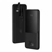 Портативный аккумулятор BASEUS Elf Digital Display 22.5W, 2.4A, 10000 мА⋅ч, черный