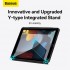 Чехол-подставка BASEUS Safattach Y-type For Pad (2019/2020/2021)10.2 / Pro 10.5 / Air3 10.5, серый Чехол-подставка BASEUS Safattach Y-type For Pad (2019/2020/2021)10.2 / Pro 10.5 / Air3 10.5, серый