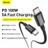 Кабель USB-C BASEUS Superior Series Fast Charging, Type-C - Type-C, 100W, 1 м, черный Кабель USB-C BASEUS Superior Series Fast Charging, Type-C - Type-C, 100W, 1 м, черный