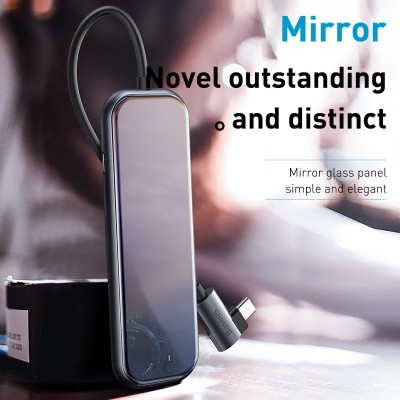 Переходник/Адаптер BASEUS UCN3274, Разветвитель, Type-C - 4xUSB3.0 + PD, 3A, темно-серый Переходник/Адаптер BASEUS UCN3274, Разветвитель, Type-C - 4xUSB3.0 + PD, 3A, темно-серый