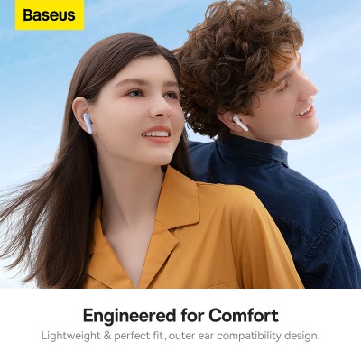 Беспроводные наушники BASEUS WX5(Overseas Edition), Bluetooth, белый Беспроводные наушники BASEUS WX5(Overseas Edition), Bluetooth, белый