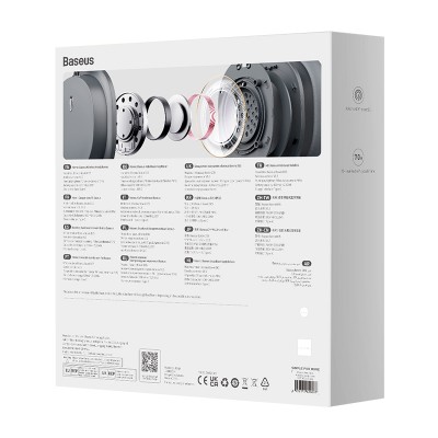 Беспроводные наушники BASEUS Bowie D05, серый Беспроводные наушники BASEUS Bowie D05, серый