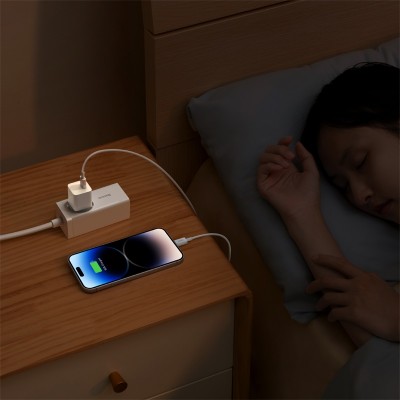 Зарядное устройство BASEUS GaN5 Fast Charger(mini) USB-C, 3A, 20W, белый Зарядное устройство BASEUS GaN5 Fast Charger(mini) USB-C, 3A, 20W, белый