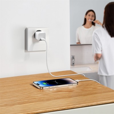 Зарядное устройство BASEUS GaN5 Fast Charger(mini) USB-C, 3A, 20W, белый Зарядное устройство BASEUS GaN5 Fast Charger(mini) USB-C, 3A, 20W, белый