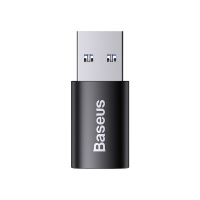 Переходник/Адаптер BASEUS Ingenuity Series Mini OTG, USB-A 3.1- Type-C, черный Переходник/Адаптер BASEUS Ingenuity Series Mini OTG, USB-A 3.1- Type-C, черный