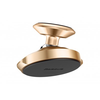 Автомобильный держатель BASEUS Small ears, магнитный, золотой, на клею, компактный с регулеровкой Автомобильный держатель BASEUS Small ears, магнитный, золотой, на клею, компактный с регулеровкой