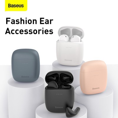 Беспроводные наушники BASEUS W04 Pro, Bluetooth, 37 мАч, белый Беспроводные наушники BASEUS W04 Pro, Bluetooth, 37 мАч, белый