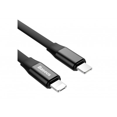 Кабель USB BASEUS Two-in-one Portable, USB - MicroUSB+Lightning, 2А, 23 см, черный Кабель USB BASEUS Two-in-one Portable, USB - MicroUSB+Lightning, 2А, 23 см, черный