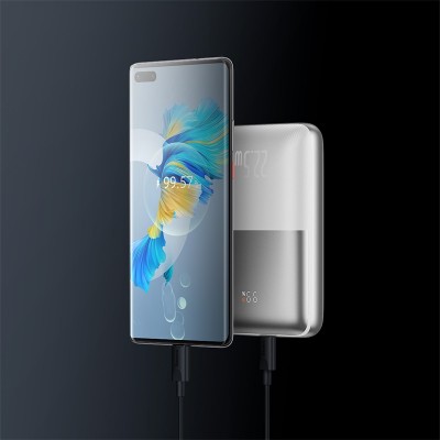 Портативный аккумулятор BASEUS Bipow Pro Digital Display Fast Charge 22.5W Overseas Edition, 3A, 20000 мА⋅ч, белый Портативный аккумулятор BASEUS Bipow Pro Digital Display Fast Charge 22.5W Overseas Edition, 3A, 20000 мА⋅ч, белый