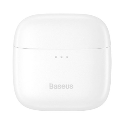 Беспроводные наушники BASEUS Bowie E8, Bluetooth, 40 мАч, белый Беспроводные наушники BASEUS Bowie E8, Bluetooth, 40 мАч, белый