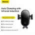 Автомобильный держатель BASEUS Light Chaser, с беспроводной зарядкой, 15W, черный, на воздуховод Автомобильный держатель BASEUS Light Chaser, с беспроводной зарядкой, 15W, черный, на воздуховод