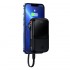 Портативный аккумулятор BASEUS Qpow Pro Digital Display Fast Charge 20W iP Edition, 3A, 10000 мА⋅ч, черный, с кабелем Ty Портативный аккумулятор BASEUS Qpow Pro Digital Display Fast Charge 20W iP Edition, 3A, 10000 мА⋅ч, черный, с кабелем Ty