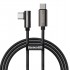 Кабель USB-C BASEUS Legend, Type-C - Type-C, 5A, 100W, 1 м, черный Кабель USB-C BASEUS Legend, Type-C - Type-C, 5A, 100W, 1 м, черный