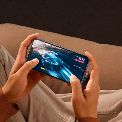 Кабель USB-C BASEUS MVP 2 Elbow-shaped Fast Charging, Type-C - Lightning, 20W, 2 м, черно-красный, угловой Кабель USB-C BASEUS MVP 2 Elbow-shaped Fast Charging, Type-C - Lightning, 20W, 2 м, черно-красный, угловой