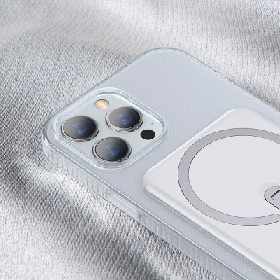 Чехол BASEUS Magnetic Phone Case для iPhone 13 Pro 6.1, прозрачный Чехол BASEUS Magnetic Phone Case для iPhone 13 Pro 6.1, прозрачный