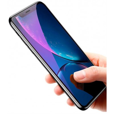 Защитное стекло BASEUS SGAPIPH65-HE01 для iPhone XS Max/11 Pro Max, 0.2mm, прозрачный+черная рамка, Anti-blue Защитное стекло BASEUS SGAPIPH65-HE01 для iPhone XS Max/11 Pro Max, 0.2mm, прозрачный+черная рамка, Anti-blue