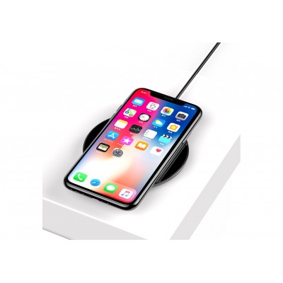 Беспроводное зарядное устройство BASEUS Simple, 2A, 10W, черный Беспроводное зарядное устройство BASEUS Simple, 2A, 10W, черный