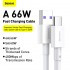 Кабель USB BASEUS Superior Series Fast Charging, USB - Type-C, 6A, 2 м, белый Кабель USB BASEUS Superior Series Fast Charging, USB - Type-C, 6A, 2 м, белый
