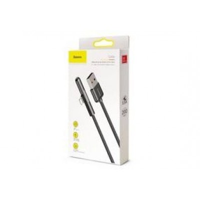 Кабель USB BASEUS Iridescent Lamp, USB - Lightning, 1.5А, 2 м, черный, игровой Кабель USB BASEUS Iridescent Lamp, USB - Lightning, 1.5А, 2 м, черный, игровой