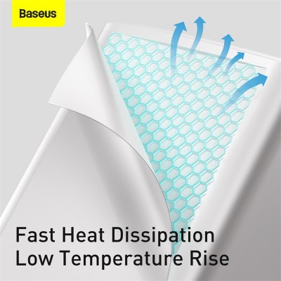 Зарядное устройство BASEUS GaN2 lite USB+USB-C, 3A, 65W, белый Зарядное устройство BASEUS GaN2 lite USB+USB-C, 3A, 65W, белый