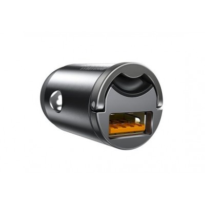Автомобильное зарядное устройство BASEUS Tiny Star, USB, 5A, 30 Вт, черный Автомобильное зарядное устройство BASEUS Tiny Star, USB, 5A, 30 Вт, черный