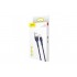 Кабель USB BASEUS Cafule, USB - Lightning, 2.4А, 1 м, золотой+синий Кабель USB BASEUS Cafule, USB - Lightning, 2.4А, 1 м, золотой+синий
