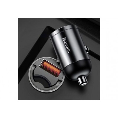 Автомобильное зарядное устройство BASEUS Tiny Star, USB, 5A, 30 Вт, черный Автомобильное зарядное устройство BASEUS Tiny Star, USB, 5A, 30 Вт, черный