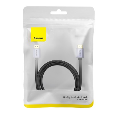 Кабель HDMI BASEUS High Definition Series Graphene, 4KHDMI - 4KHDMI, 2 м, черный Кабель HDMI BASEUS High Definition Series Graphene, 4KHDMI - 4KHDMI, 2 м, черный
