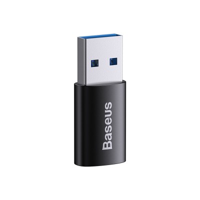 Переходник/Адаптер BASEUS Ingenuity Series Mini OTG, USB-A 3.1- Type-C, черный Переходник/Адаптер BASEUS Ingenuity Series Mini OTG, USB-A 3.1- Type-C, черный
