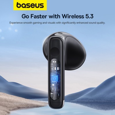 Беспроводные наушники BASEUS E13(Overseas Edition), Bluetooth, черный Беспроводные наушники BASEUS E13(Overseas Edition), Bluetooth, черный