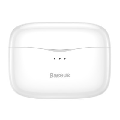 Беспроводные наушники BASEUS SIMU S2, Bluetooth, 45 мАч, белый Беспроводные наушники BASEUS SIMU S2, Bluetooth, 45 мАч, белый