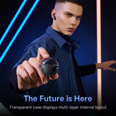 Беспроводные наушники BASEUS E5x(Overseas Edition), Bluetooth, черный Беспроводные наушники BASEUS E5x(Overseas Edition), Bluetooth, черный