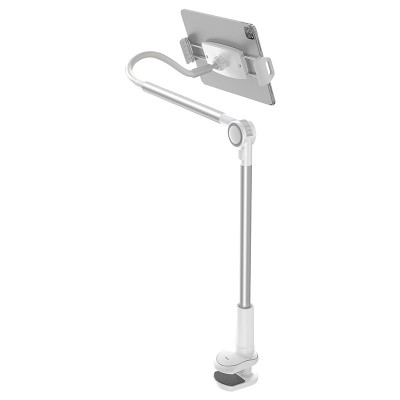 Настольный держатель BASEUS Otaku Life Rotary Adjustment, серебристый Настольный держатель BASEUS Otaku Life Rotary Adjustment, серебристый